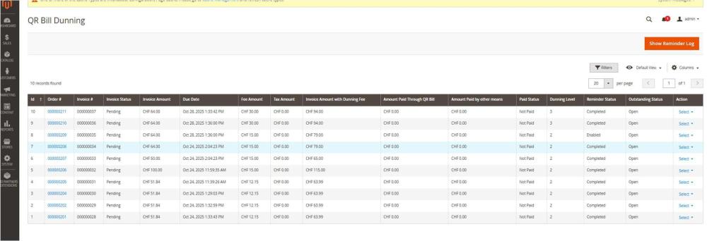 fig-33 qr bill dunning