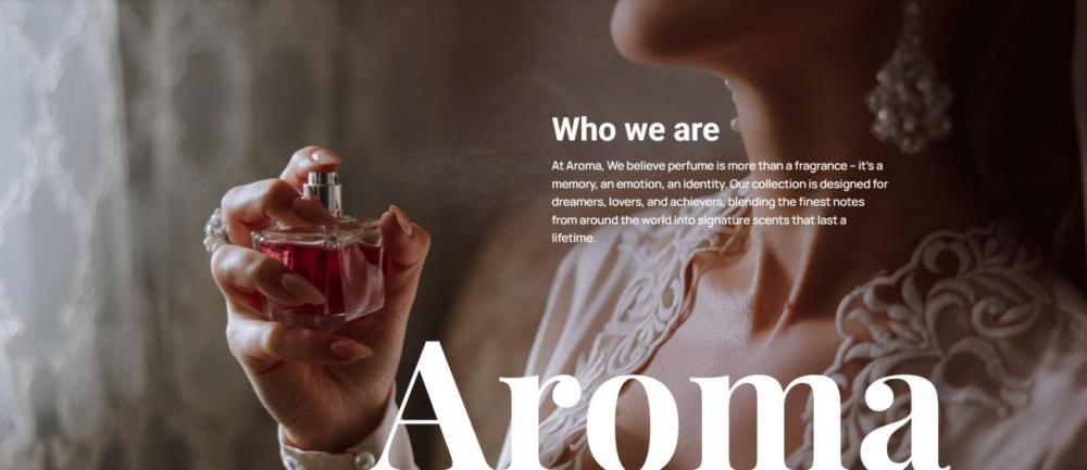 Select Aroma About Banner