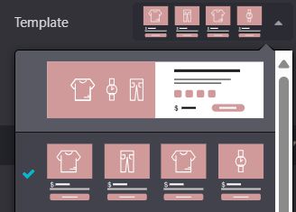 Product slider template