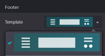 Footer Template