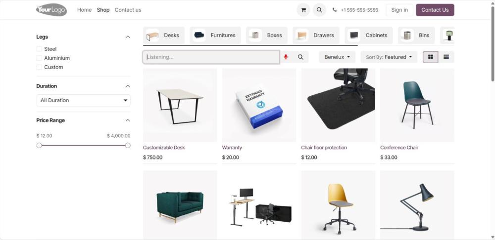 Voice Search started