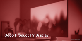 Odoo Product TV Display Module