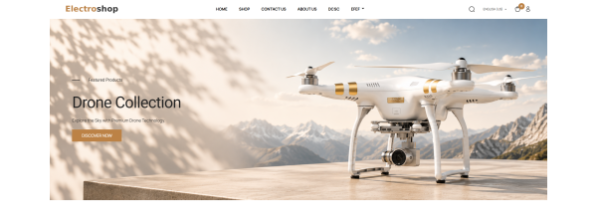 Theme Electroshop for Odoo