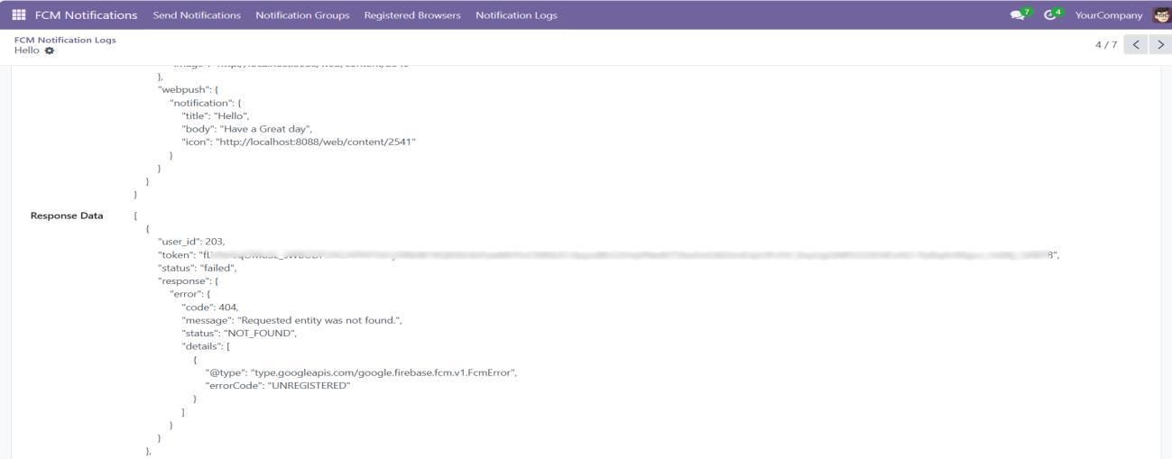 Odoo PITS Firebase Cloud Messaging Notification