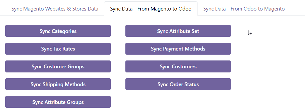 Odoo - Magento Connector for Odoo v18