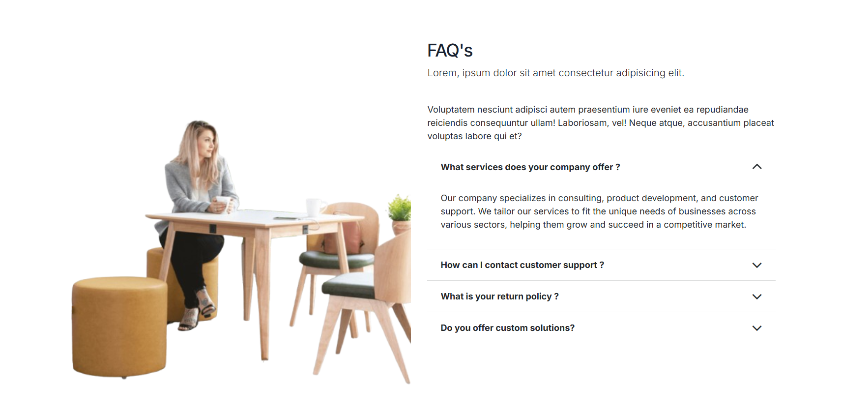 LuxeWood - Furniture Theme for Odoo