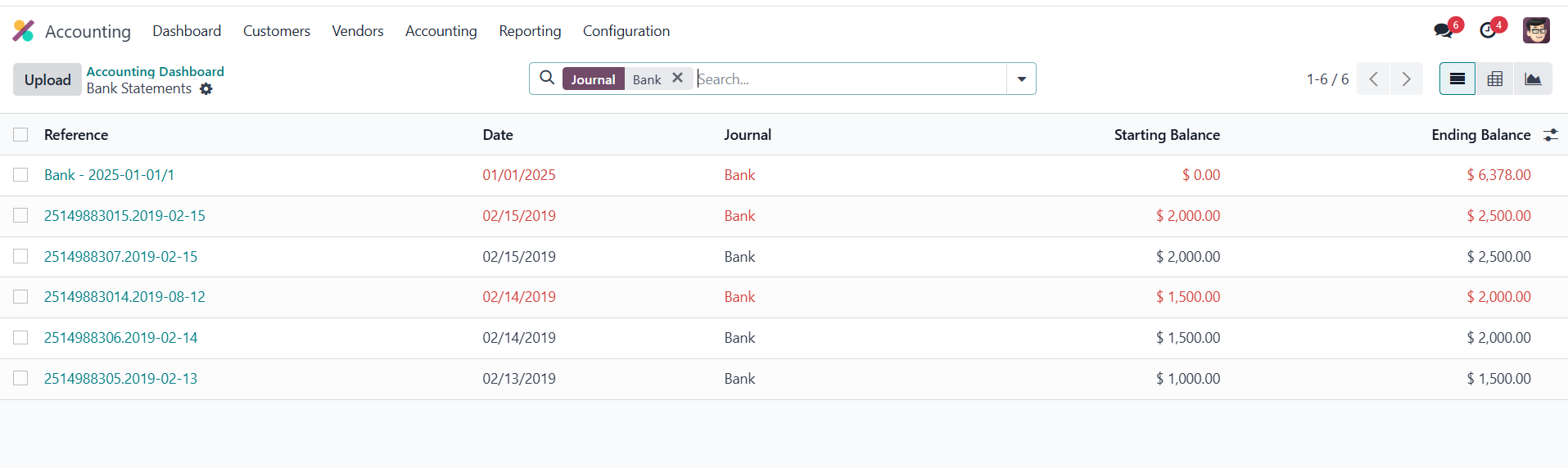 Import Zipped CAMT Bank Statement Odoo v17.0