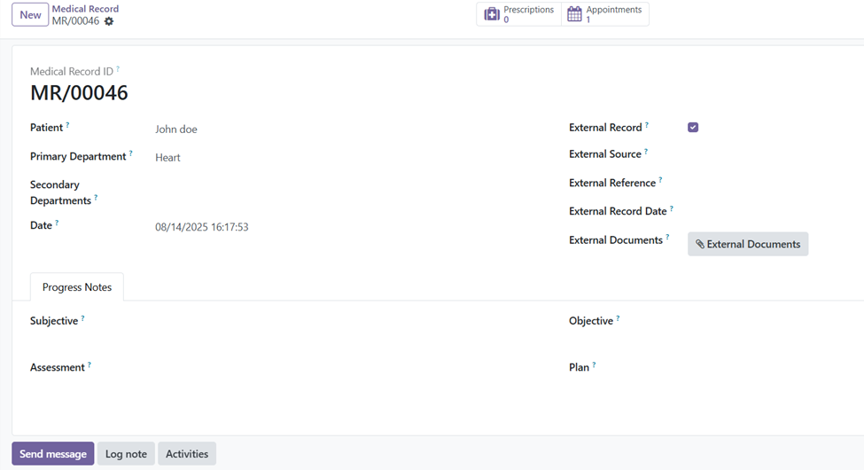 Hospital Management System for Odoo