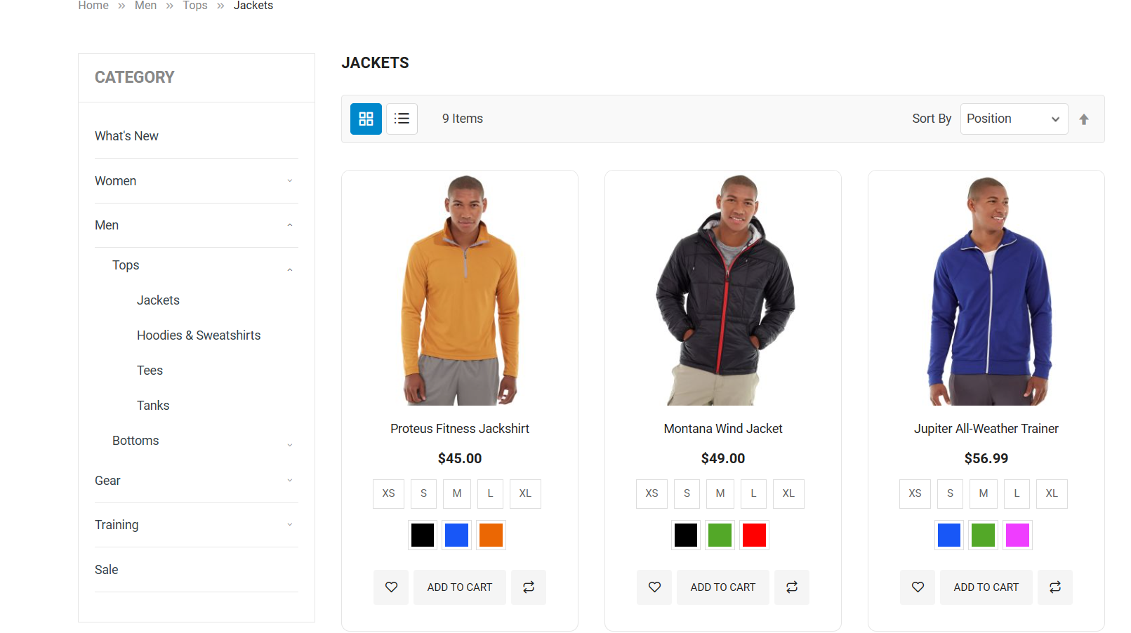 Product preview