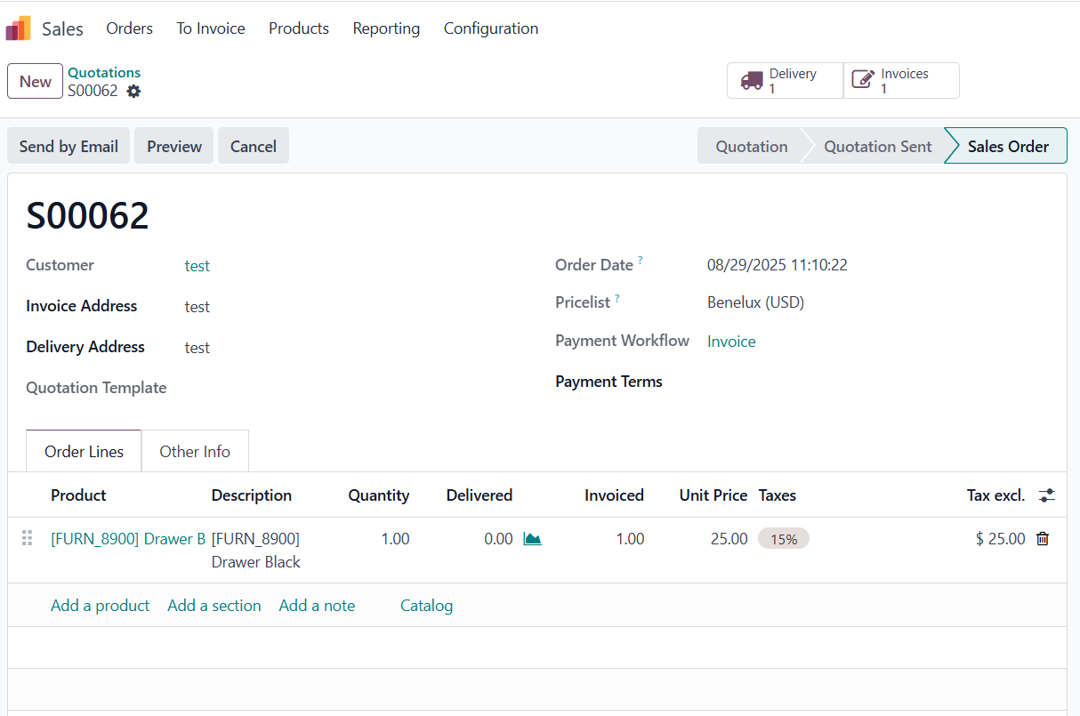 sale order workflow integration