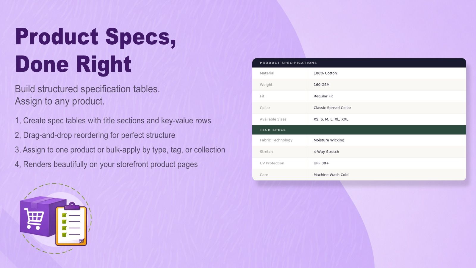 SpecSheetPro