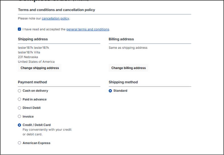 Shopware Subscription Plugin integrated with the Wallee payment