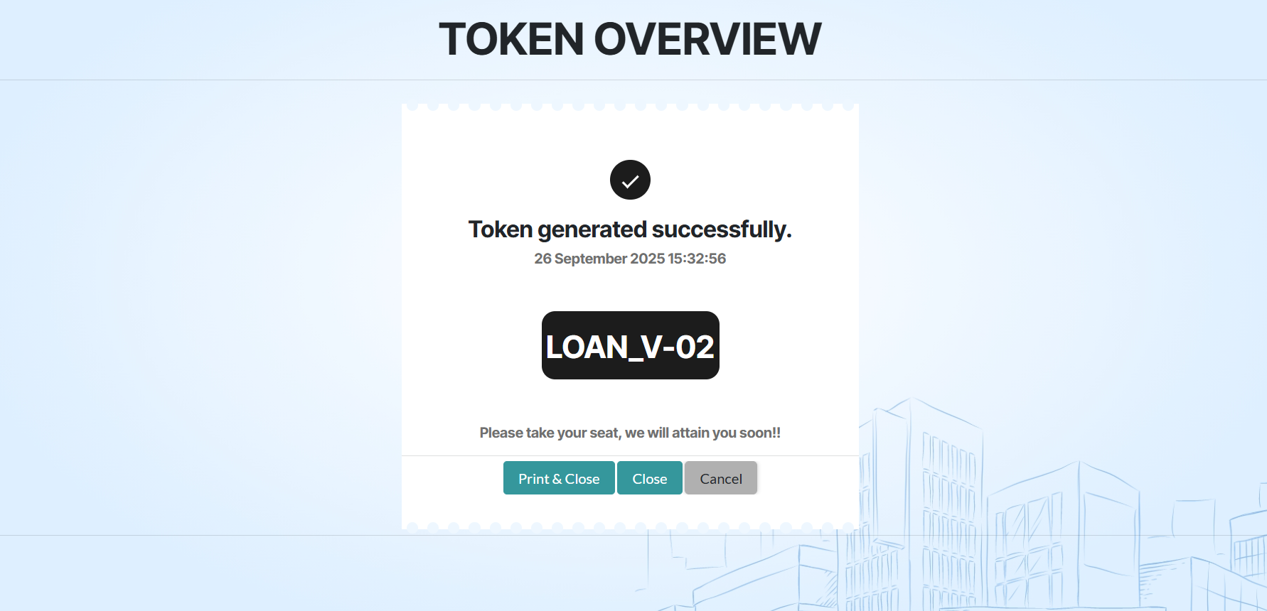 Token Management System for Odoo