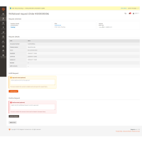 Magento 2 Withdraw button Extension