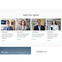 feature-rich real estate website agents