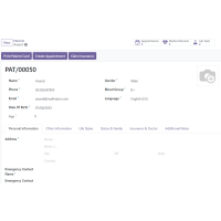 Hospital Management System for Odoo