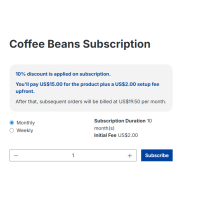 Shopware Subscription Plugin integrated with the Wallee payment