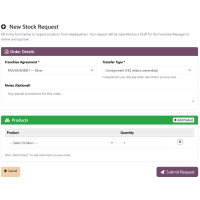 Franchise Management Plugin for Odoo
