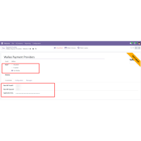 wallee payment provider odoo configuration