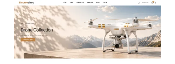 Theme Electroshop for Odoo