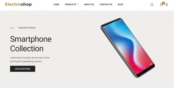 Theme Electroshop for Odoo
