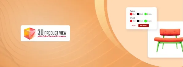 3D Product View with Color Variant Extension for Magento 2