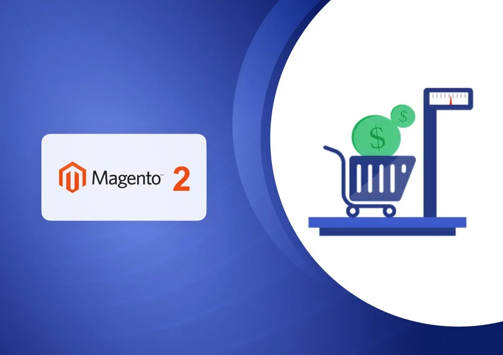 Magento 2 Cart Weight Shipping Price