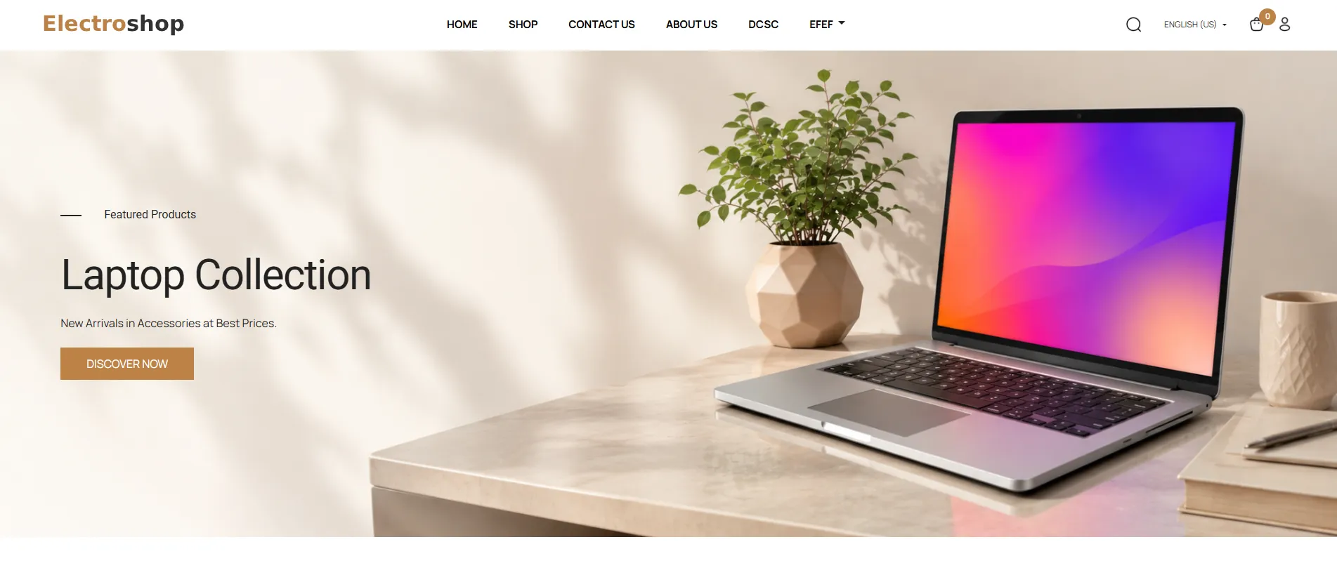 Theme Electroshop for Odoo